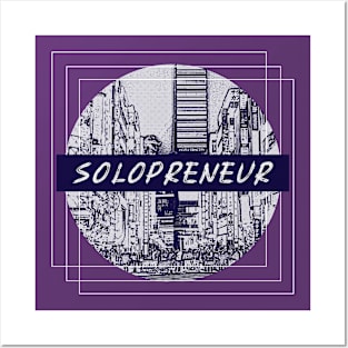 Solopreneur Posters and Art